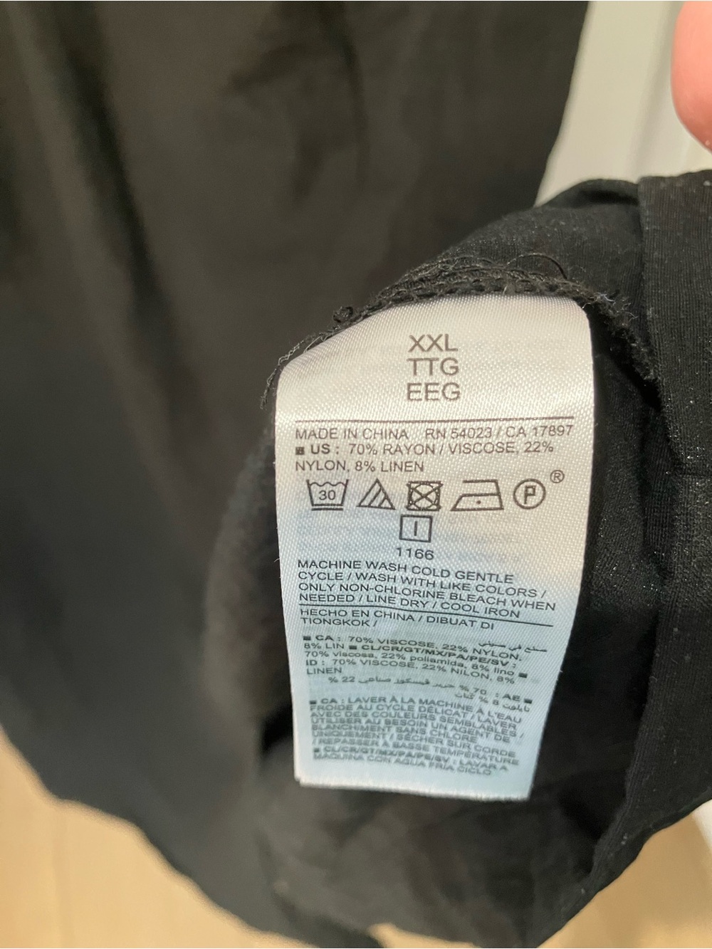 Old Navy Twist Front Midi Shirt Dress, XXL - Picture 8 of 9